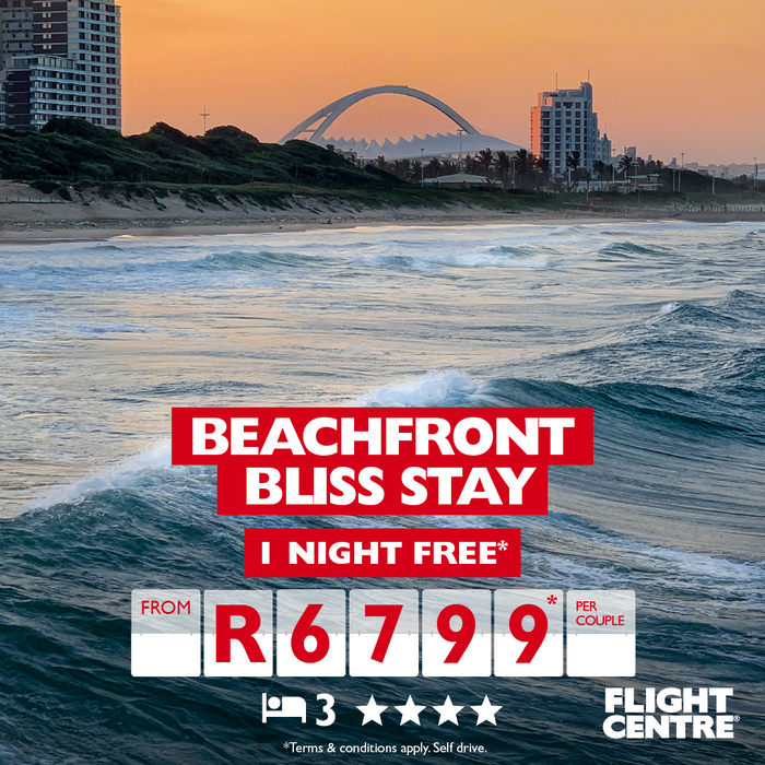 Self-Catering Beachfront Bliss at the 4-star Capital Pearls